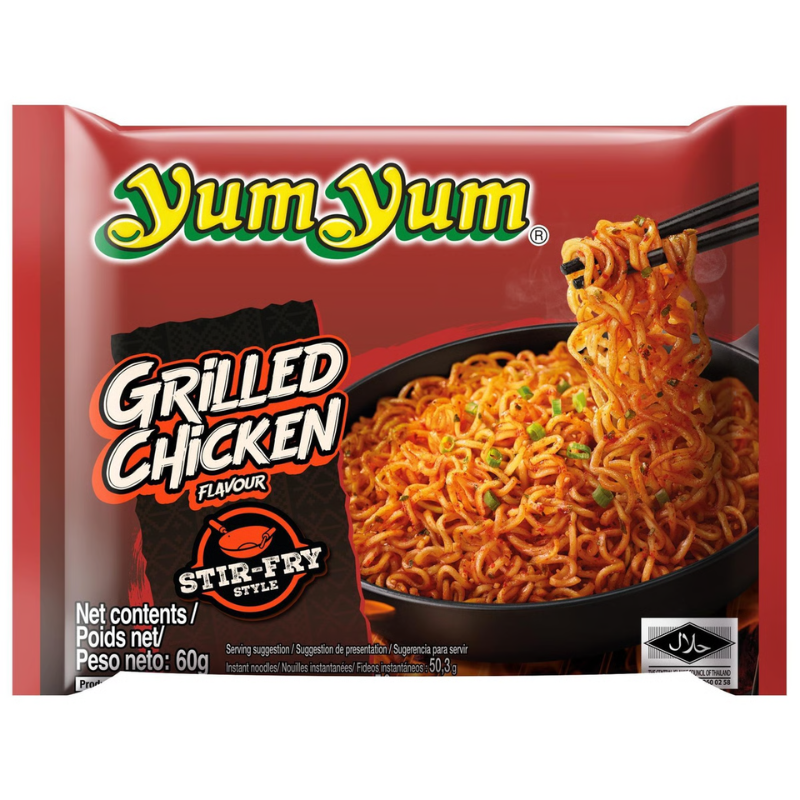 Yumyum Noedels Stir Fried Chicken Zakje