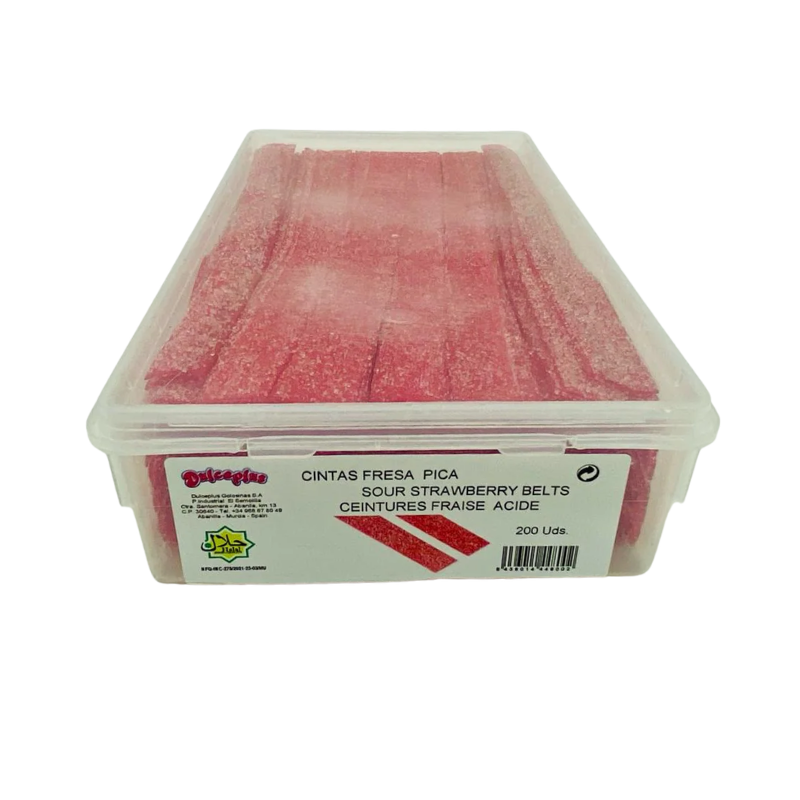 Dulceplus Aardbei Zure Matten (1)