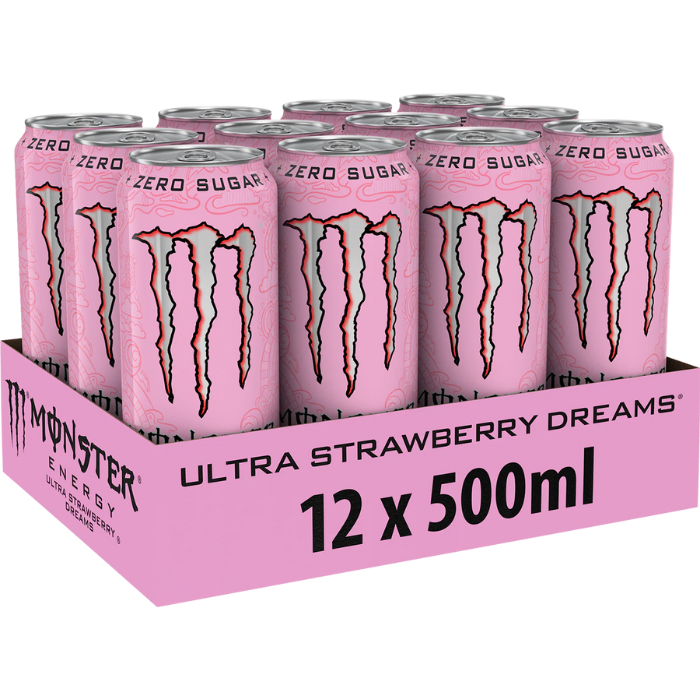 Monster Energy Ultra Strawberry Dreams Tray
