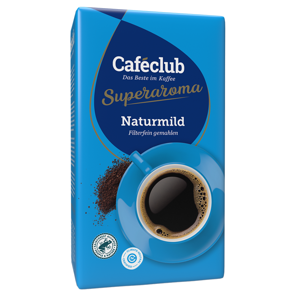Cafeclub Naturmild Filterkoffie