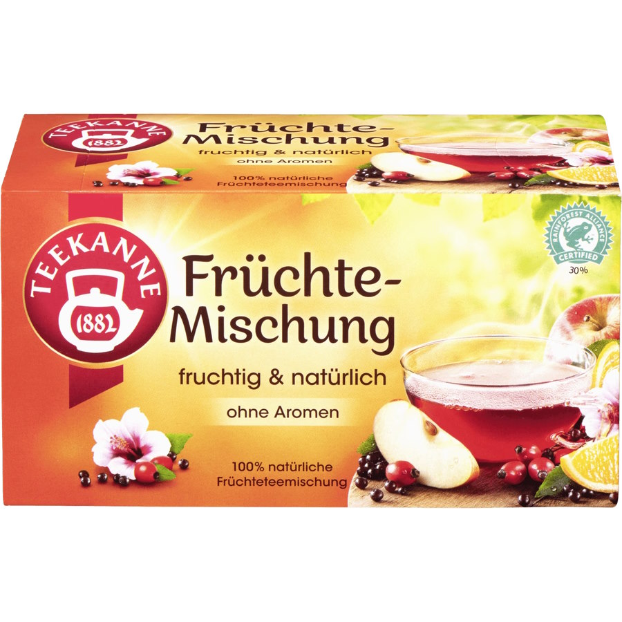 Teekanne Fruechte Mischung