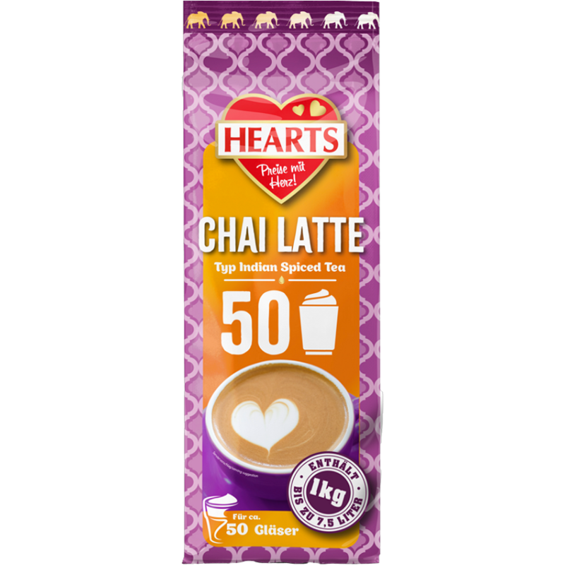 Hearts Chai Latte 2