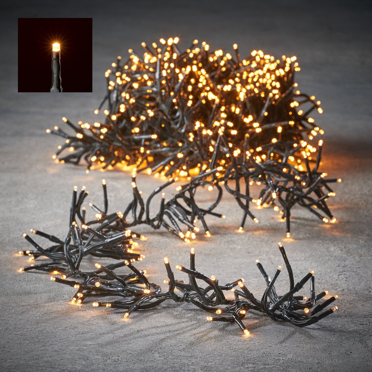 Luca Kerstverlichting Cluster 768 LED