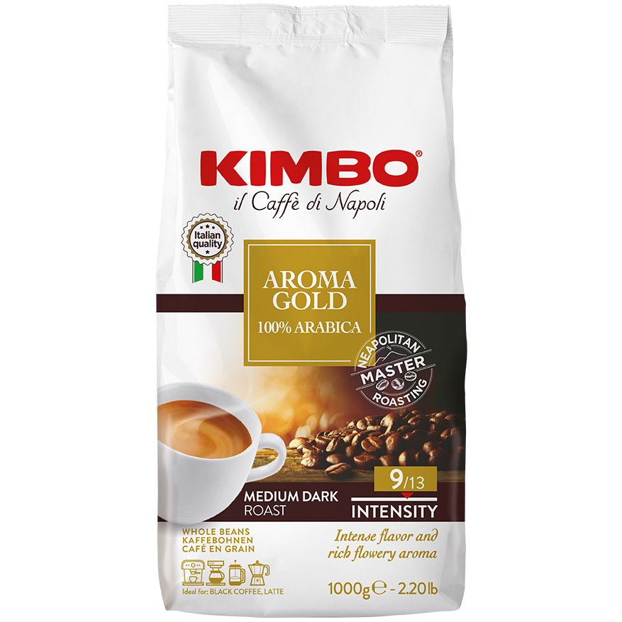 Kimbo Aroma Gold Koffiebonen