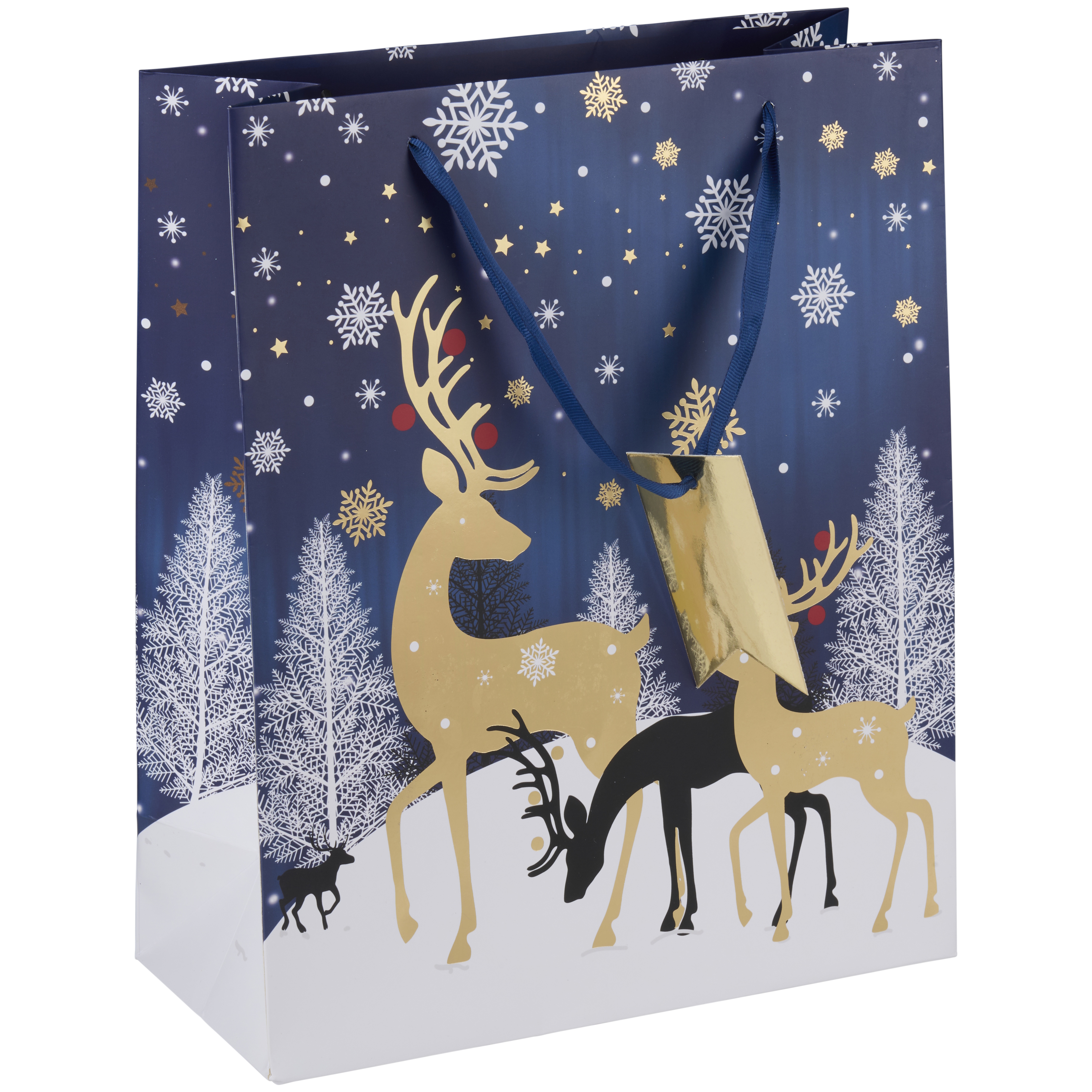 Kerst Giftbag Classic Blauw