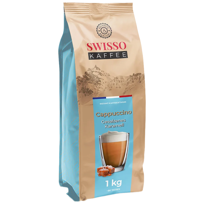 Swisso Kaffee Cappuccino Gezouten Karamel