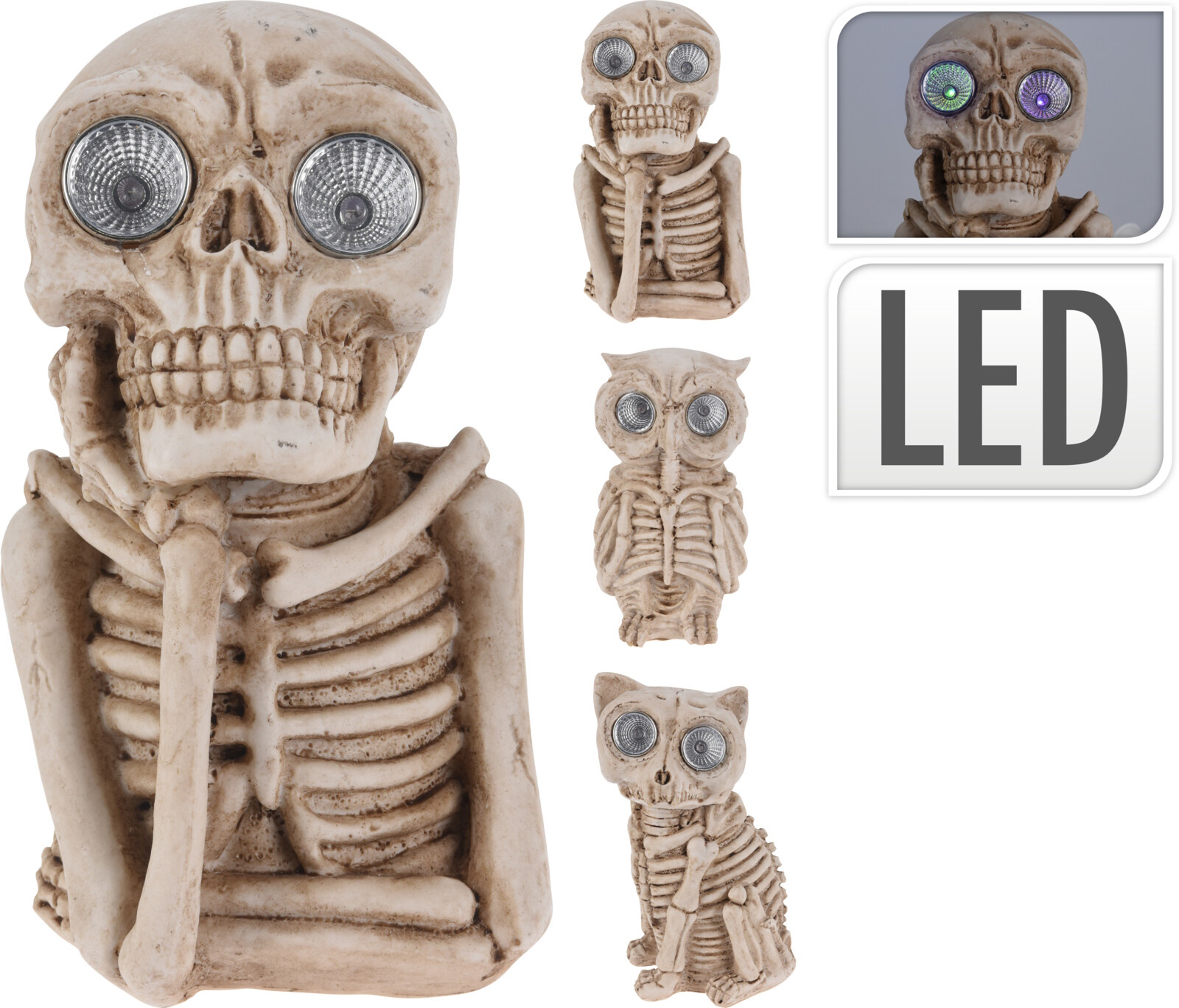 Halloween Decoratie Beeld Met Licht