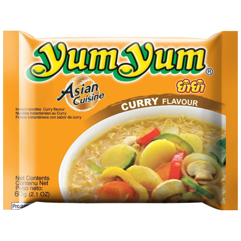 Yumyum Noedels Curry Zakje