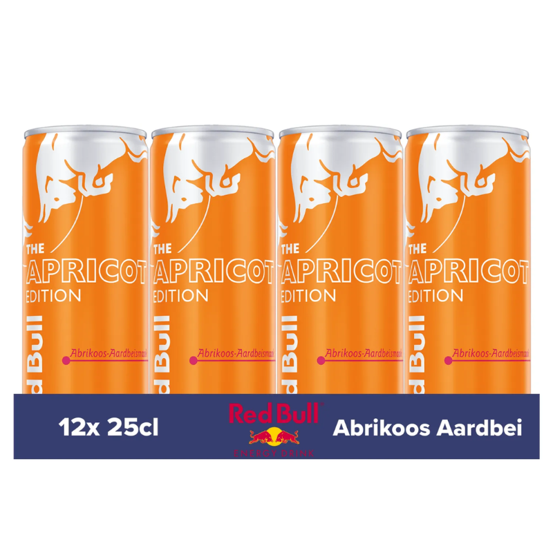 Red Bull Apricot Edition Tray 12
