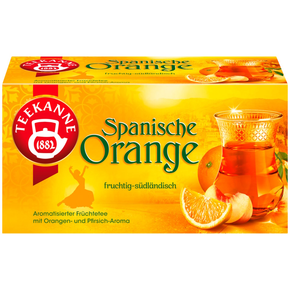Teekanne Spanische Orange