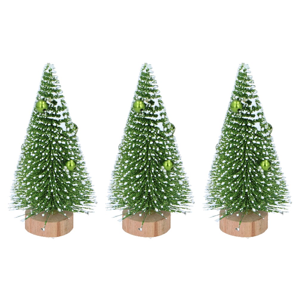 Kerstdecoratie Boom 3St 2
