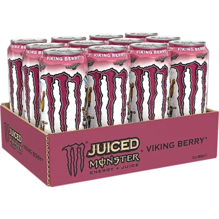 Monster Energy Juice Viking Berry Tray