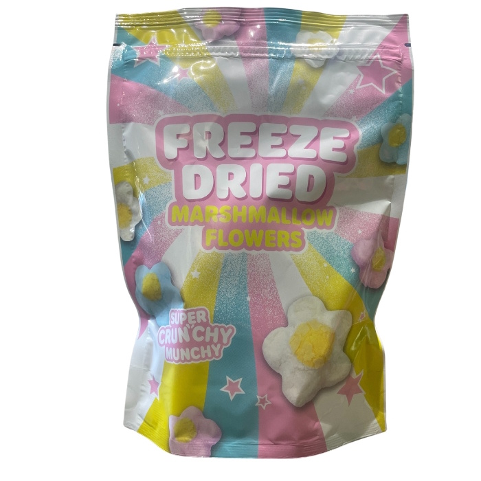Freeze Dried Marshmallow Flowers