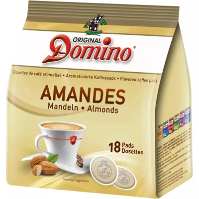 Domino Amandel 18 Koffiepads