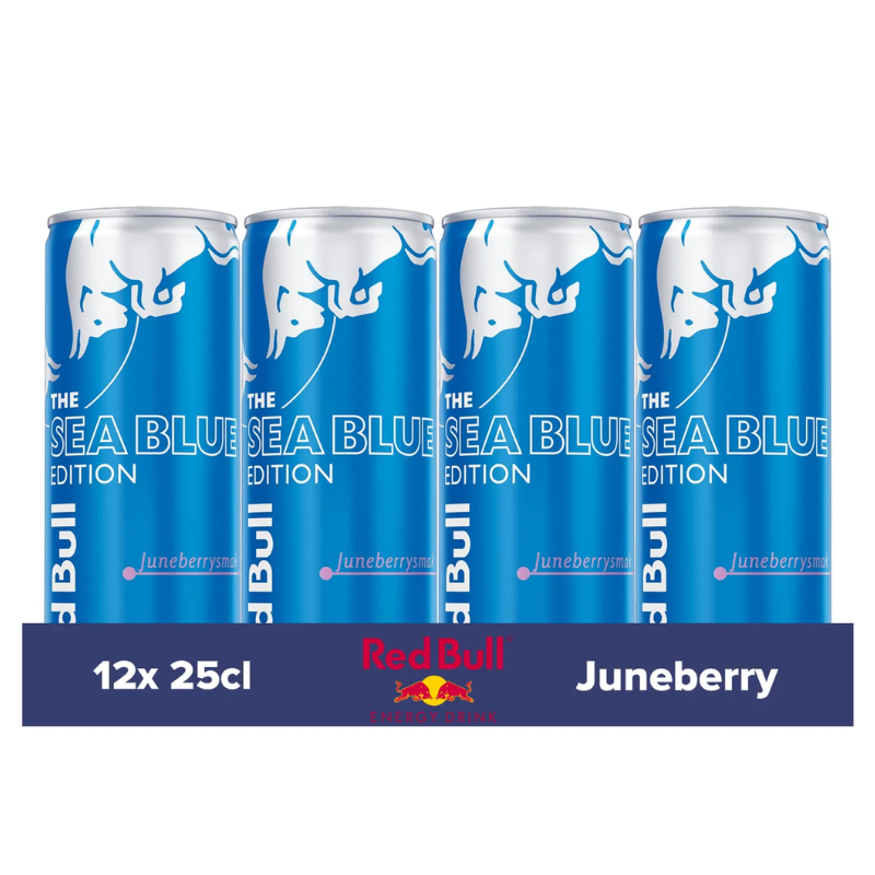Red Bull Sea Blue Edition Tray 12