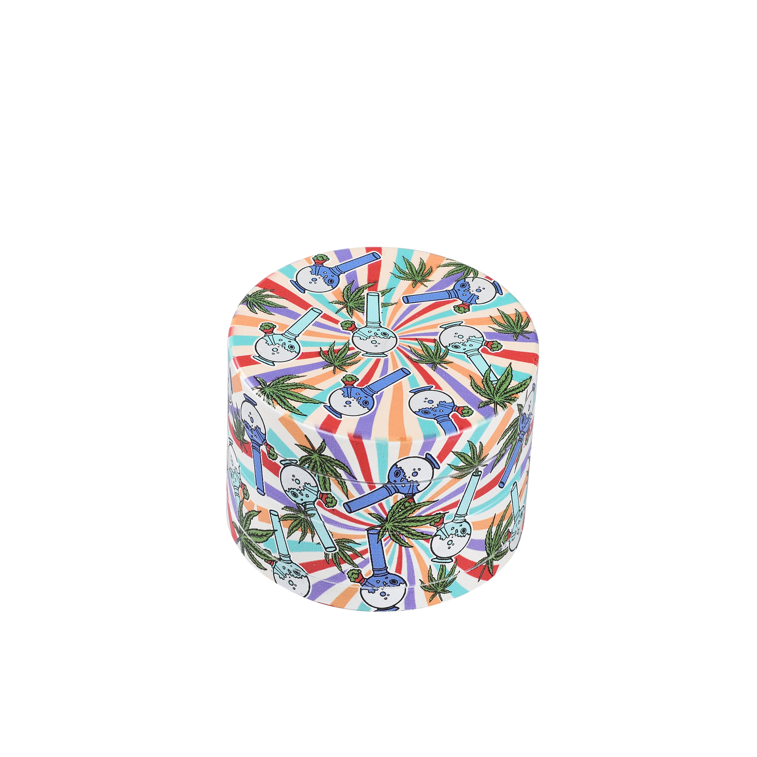 Champ Grinder Colourful Leaves Shisha