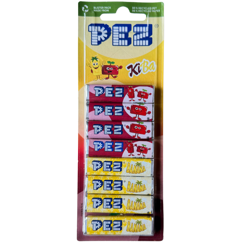 PEZ Snoepjes Kersen Banaan