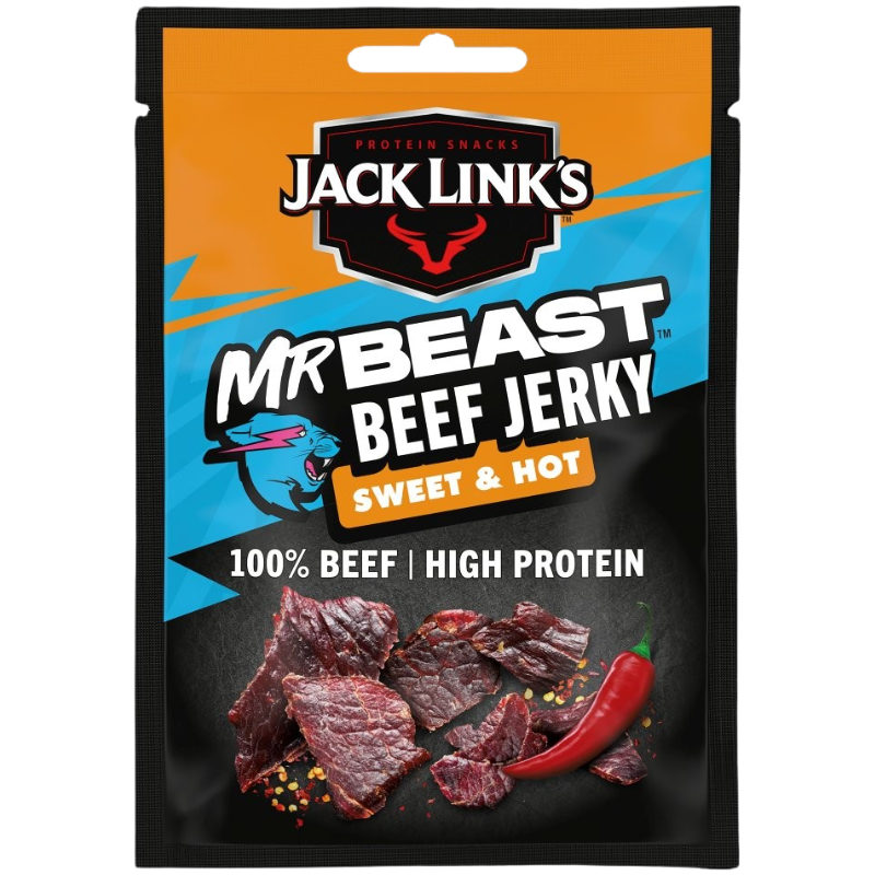 Jack Link's Mrbeast Beef Jerky Sweet & Hot