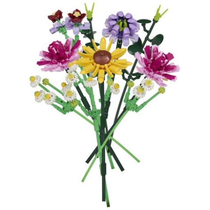 Eddy Toys Building Blocks Flowers Bouquet