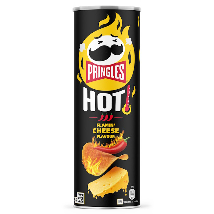 Pringles Hot Flamin Cheese