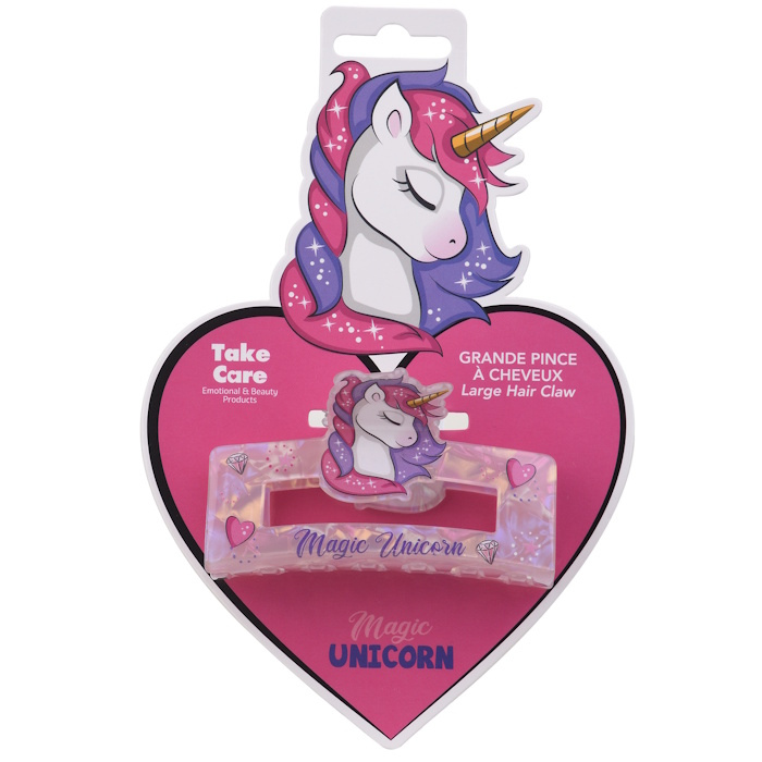 Unicorn Haarklip Parelmoer Groot 1