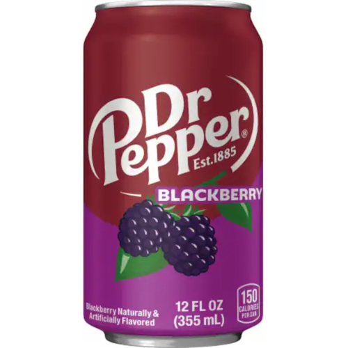 Dr Pepper Blackberry Voorkant