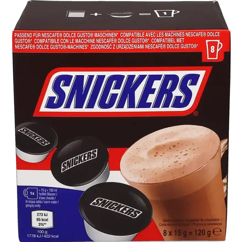 Snickers Warme Chocolademelk 8 Kopjes