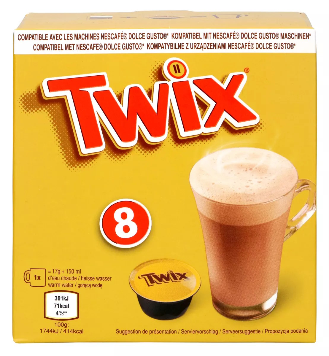 Twix Warme Chocoladedrank
