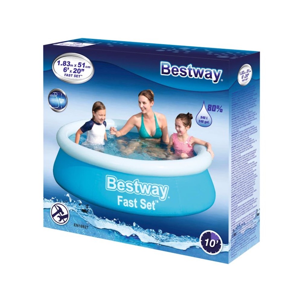 Bestway Fast Set Zwembad 940L