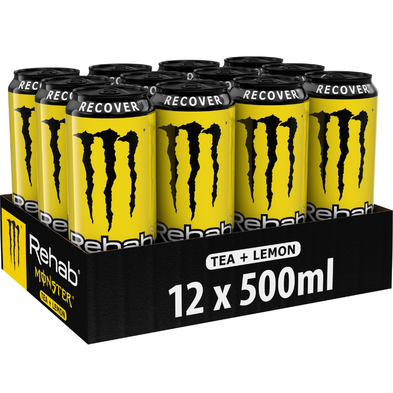 Monster Energy Rehab Tea Lemon Tray