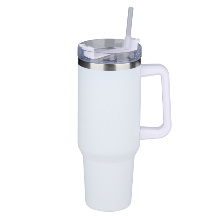 Alpina Isoleer Mok Met Rietje Wit