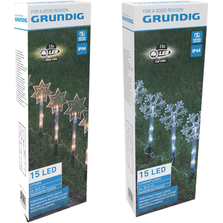 Grundig Kerst Tuinlamp