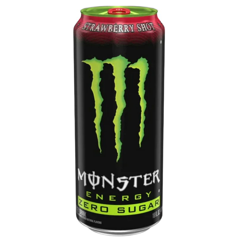 Monster Energy Strawberry Shot Zero Sugar