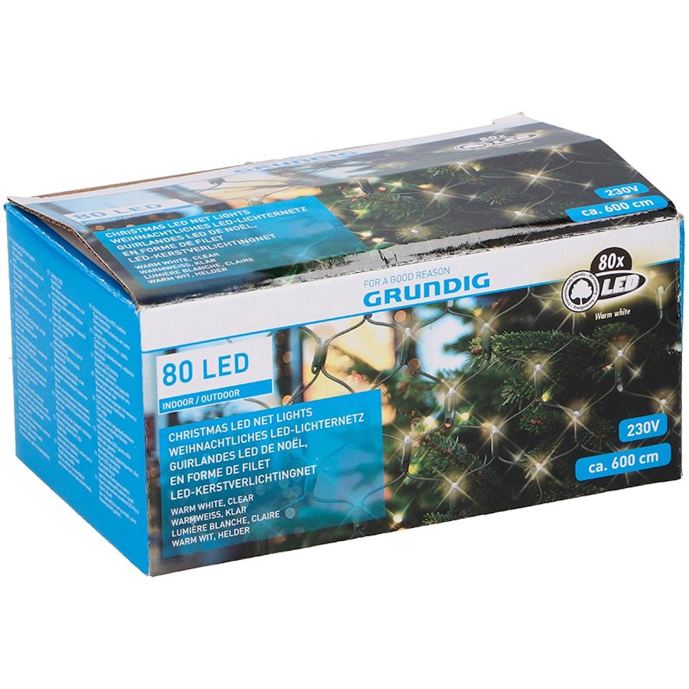 Grundig 80Led Kerstverlichtingnet