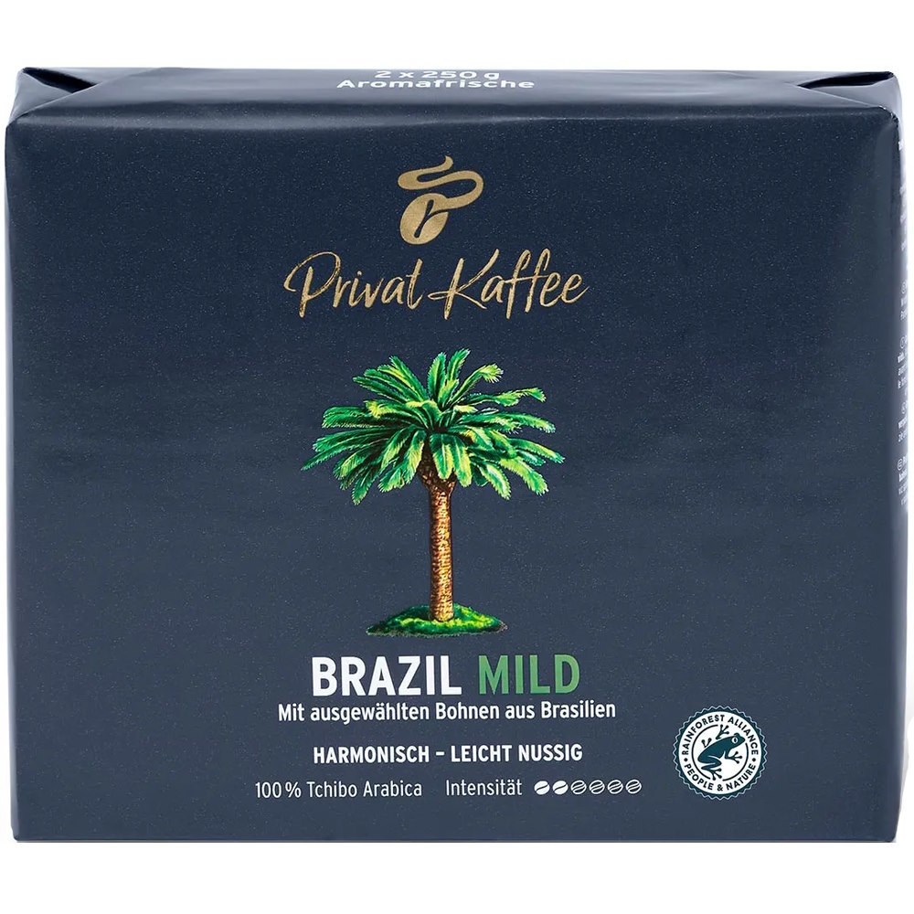 Tchibo Privat Kaffee Brazil Mild Filterkoffie
