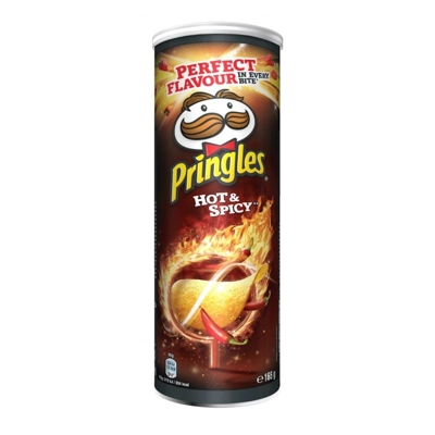 Pringles Hot Spicy 165Gr