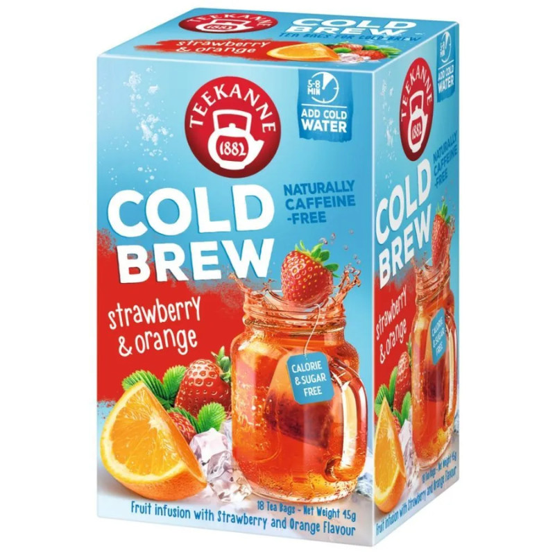 Teekanne Cold Brew Aardbei Sinaasappel