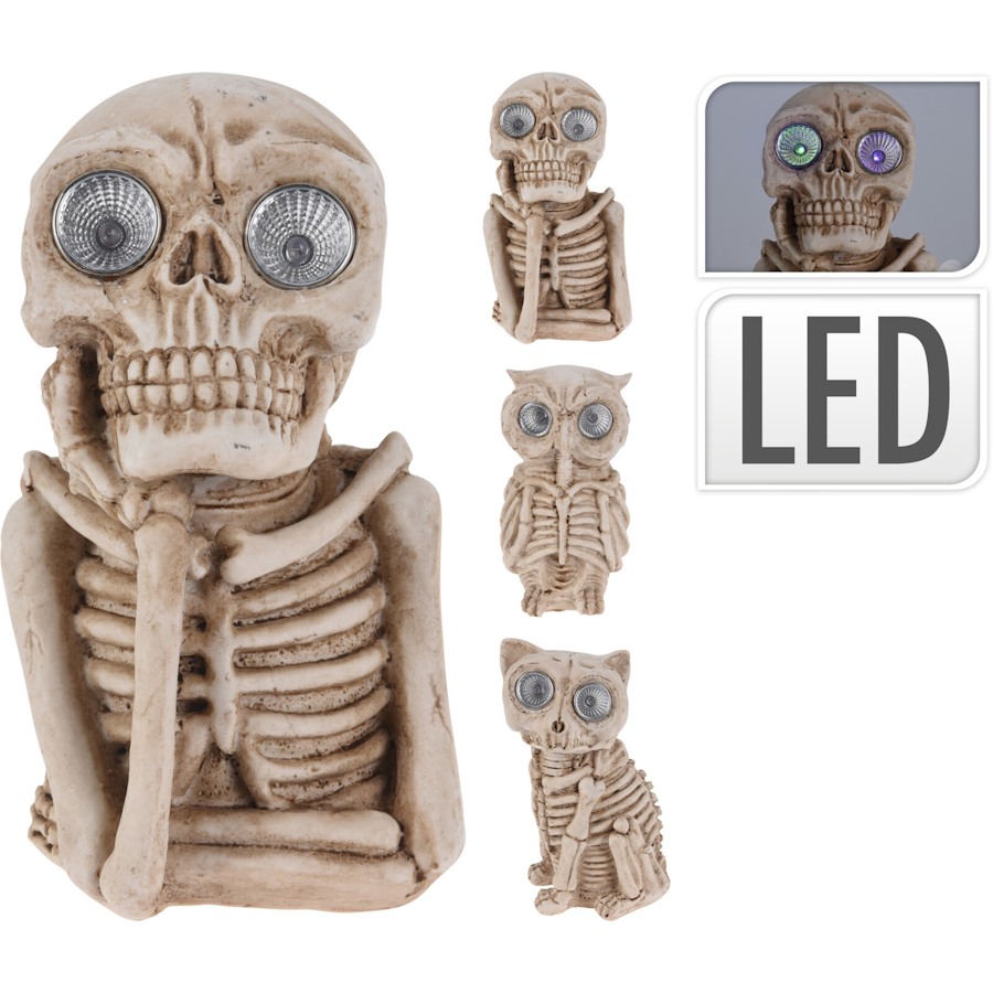 Halloween Decoratie Beeld Met Licht (1)