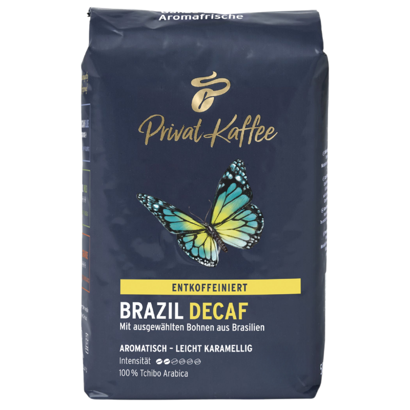 Tchibo Privat Kaffee Brazil Decaf Koffiebonen 500 Gr