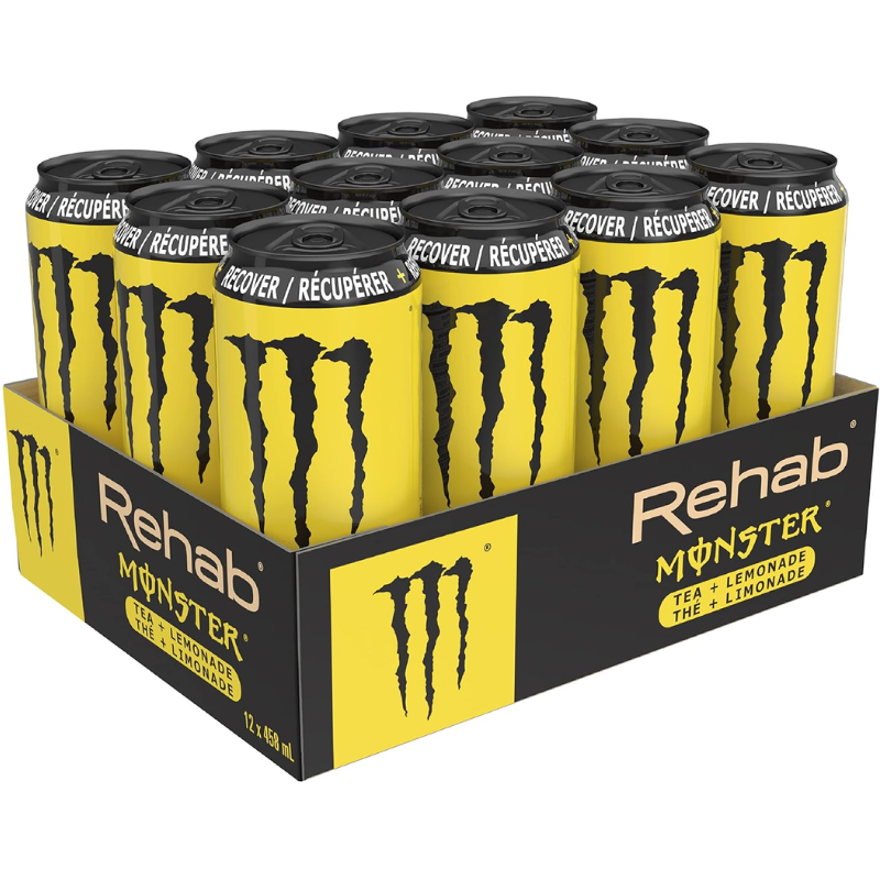 Monster Energy Recover Tea En Lemonade Tray