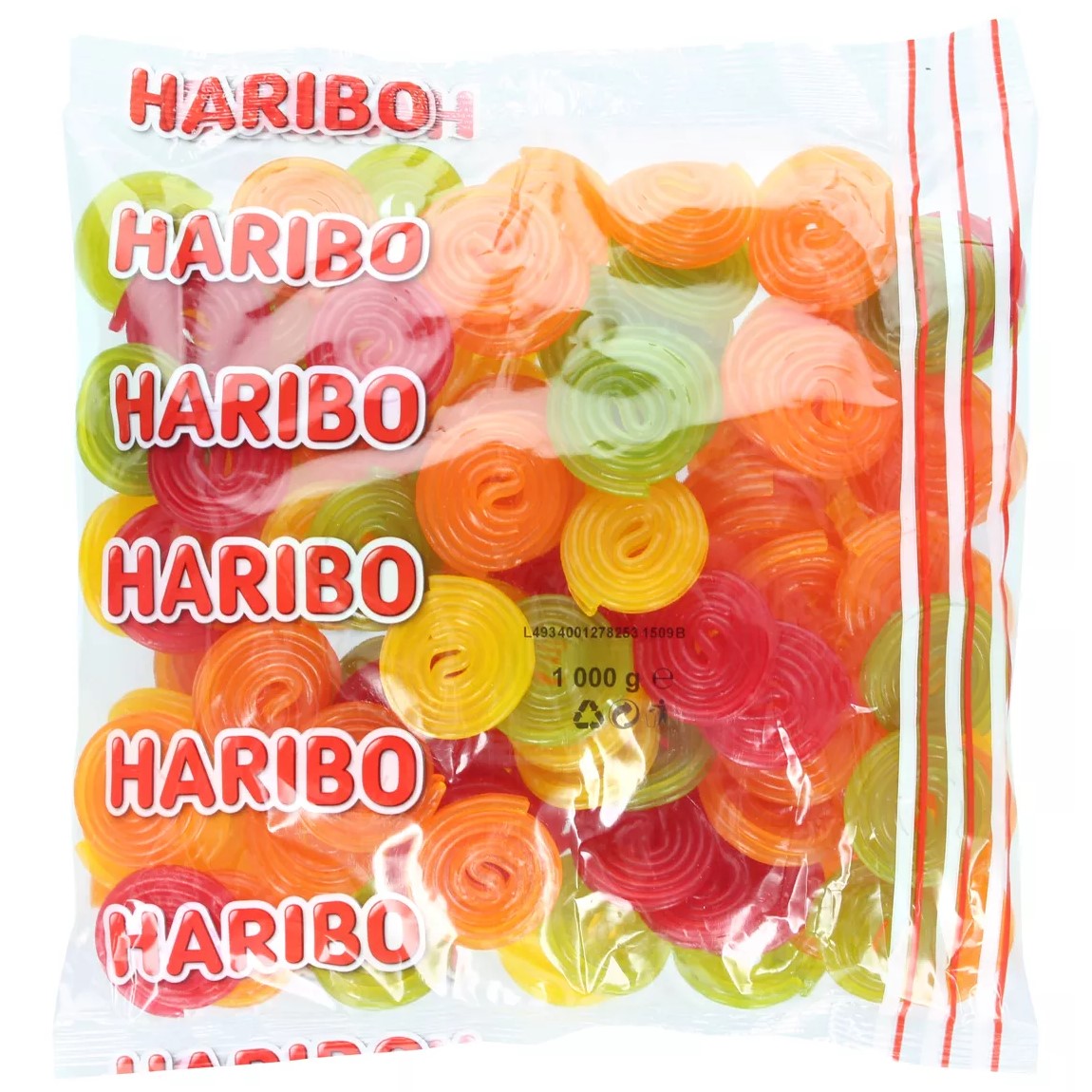Haribo Rotella Fruit 1Kg