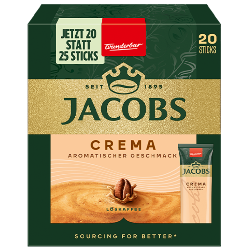 Jacobs Crema Sticks
