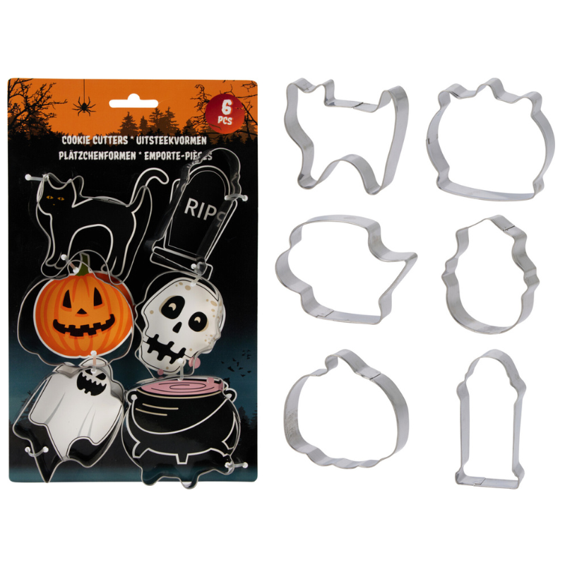 Halloween Uitsteekvomen 6 Stuks