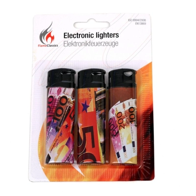 Flame Classics Electronic Lighters Biljetten