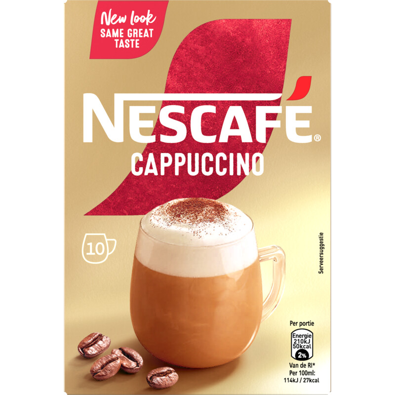 Nescafe Cappuccino 10 Kopjes