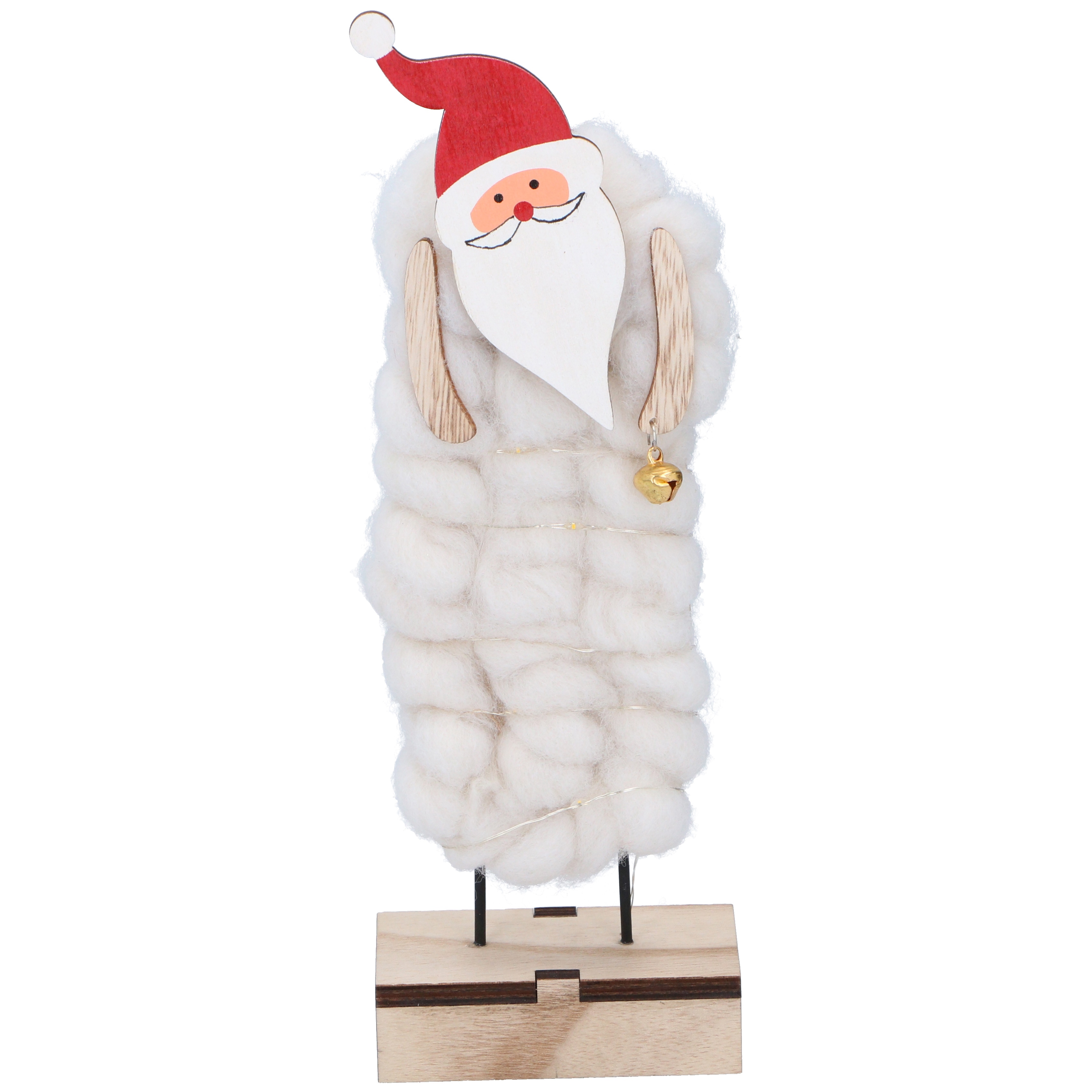 Kerst Deco Vilt Figuur Kerstman
