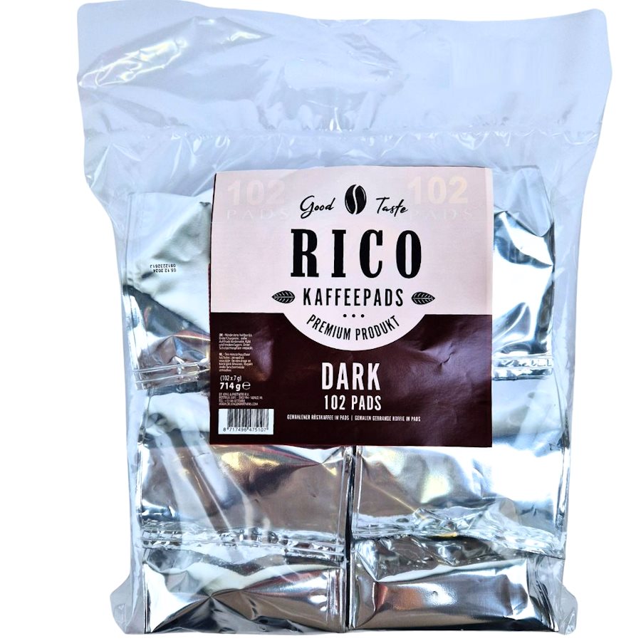 Rico Dark 102 Koffiepads