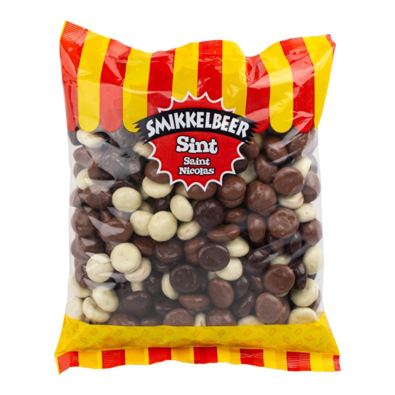 Smikkelbeer Pepernoten Wit + Melk