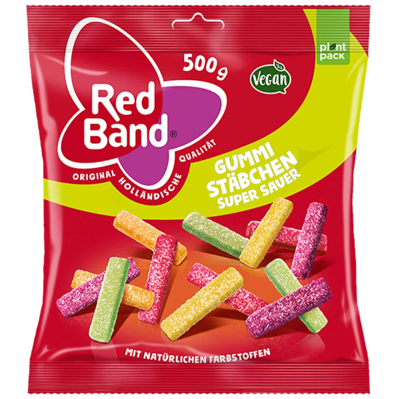 Red Band Zure Staafjes 500Gr 2