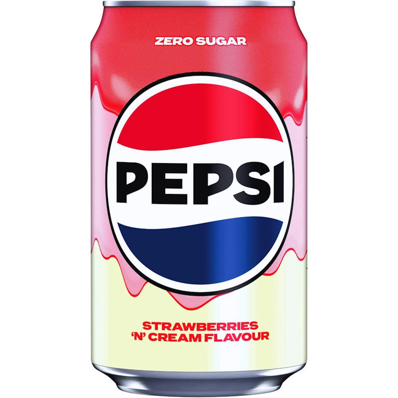 Pepsi Strawberries 'N Cream Flavour